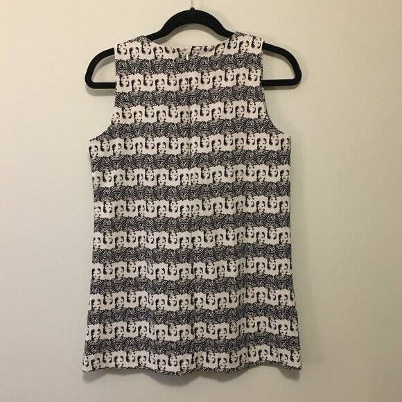 Retro Handmade Twiggy Sleeveless Top - Picture 4 of 16